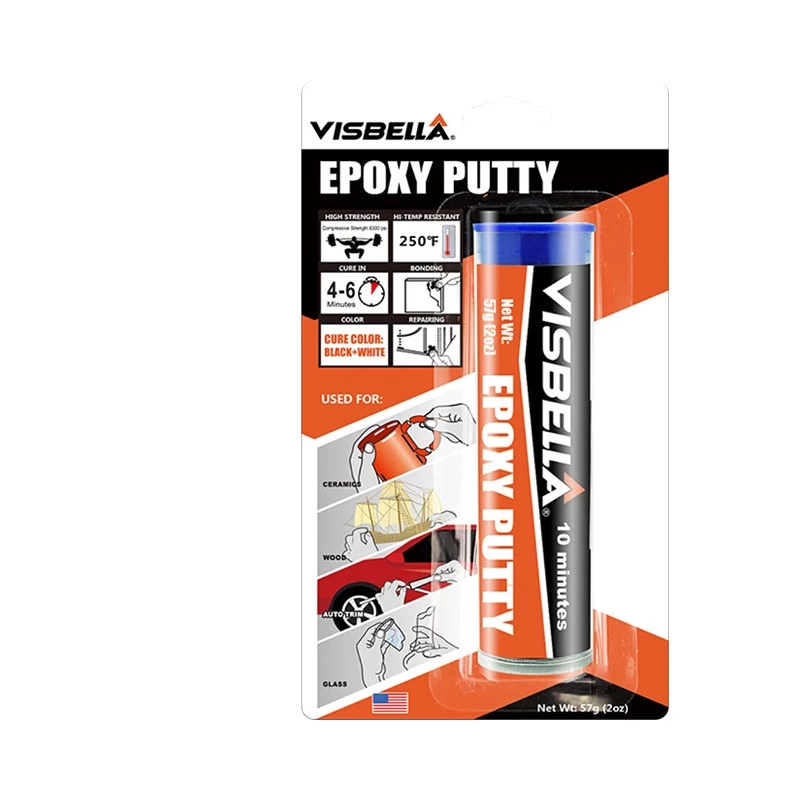 VISBELLA กาวดินน้ำมัน epoxy putty กาวอุดรอยรั่ว รอยร้าว ซ่อมท่อน้ำรั่ว ท่อแตก แทงค์รั่ว อุดรอยต่อ