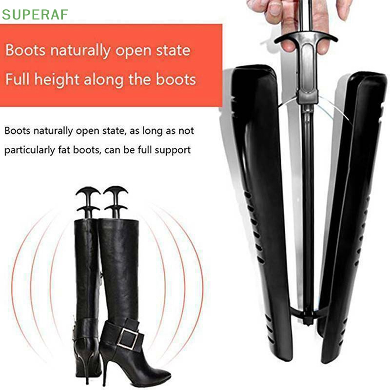Superaf ขายดี ขาตั้งรองเท้าบูทยาว 1 ชิ้น