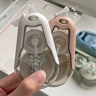 Morandi Mute Correction Tape Set – 4PCS 20m เทปความจุขนาดใหญ่สําหรับนักเรียนเครื่องเขียนและการทดสอบโรงเรียน