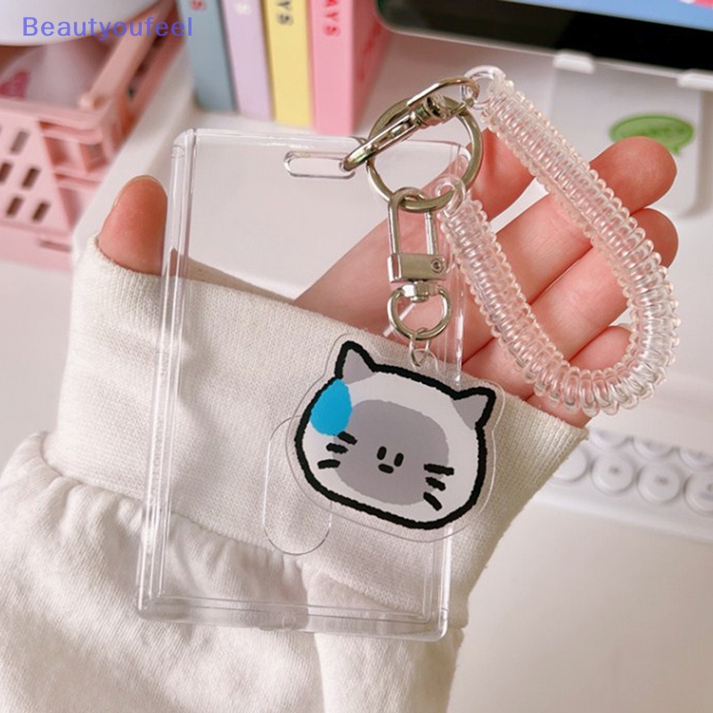 [Beautyoufeel] ซองใส่โฟโต้การ์ด อะคริลิคใส ลายศิลปินเกาหลี Kawaii ไอดอล รูปภาพ เครื่องเขียน