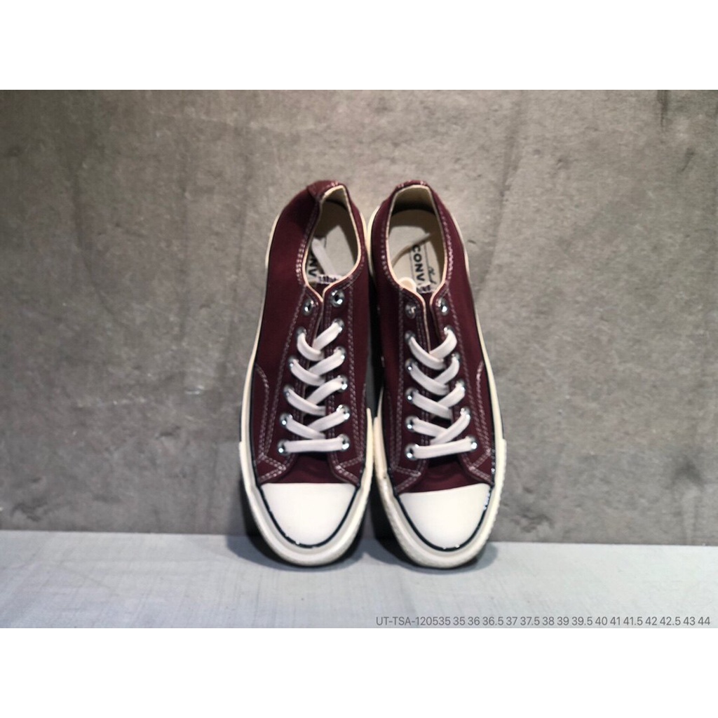 [100% authentic] Converse Chuck Taylor All Star 70 Hi sneakers 1970s canvas burgundy