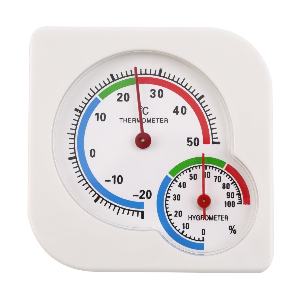 ♕yunhai♕ Indoor Outdoor MIni Wet Hygrometer Humidity Thermometer Temperature Meter