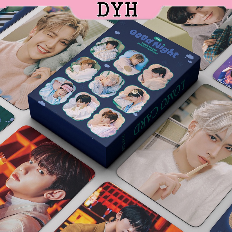 Dyh การ์ดอัลบั้มรูปภาพ ZB1 Good Night KPOP LOMO 55 ชิ้น ต่อกล่อง