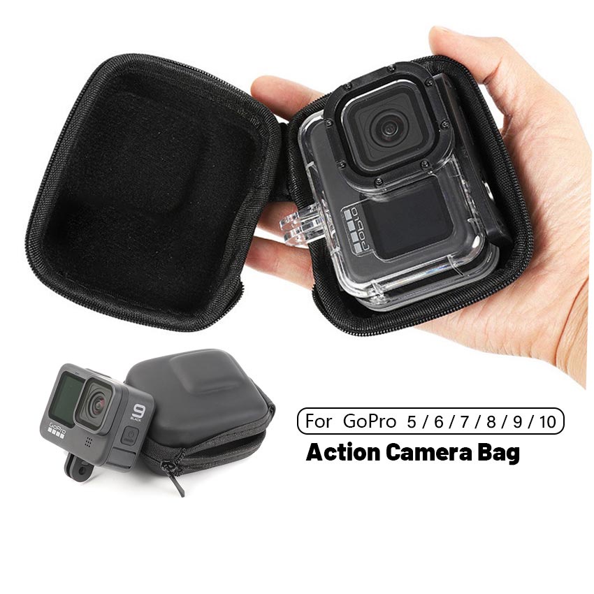 เคสกระเป๋า gopro 5-7 / gopro 8 / 9 / 10  เคสกระเป๋าโกโปร กระเป๋าใส่กล้องโกโปร