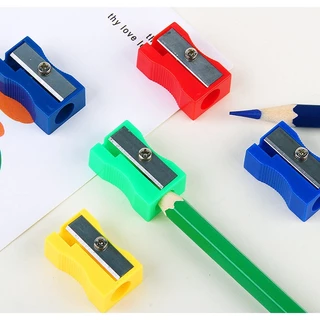 กบเหลาดินสอ สี่เหลี่ยม มาตรฐาน รุ่นประหยัด S0087 มีหลายสี เครื่องเขียน ของแจก ของแถม