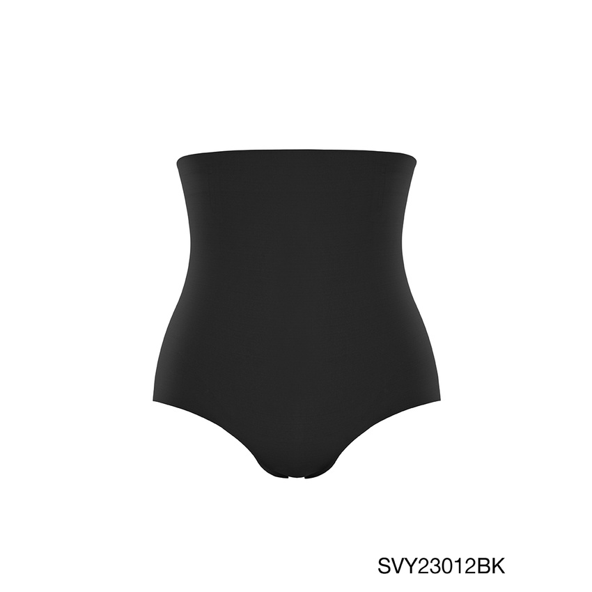 SABINA | Seamless Shapewear กางเกงในกระชับสัดส่วนเอวสูง รหัส SVY23012BK สีดำ