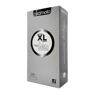 ถุงยางอนามัย Okamoto Condom Family Pack โอกาโมโต กล่องใหญ่ 10 ชิ้น รุ่น XL