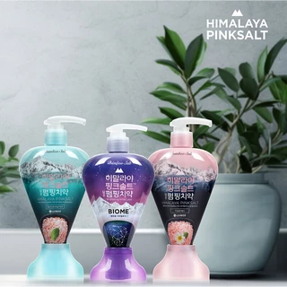 Himalaya Pinksalt Bamboosalt Toothpaste ฮิมาลายาพิงค์ซอลท์ ยาสีฟัน 285g (Ice Calming Mint/Floral Mint/Brightening White)