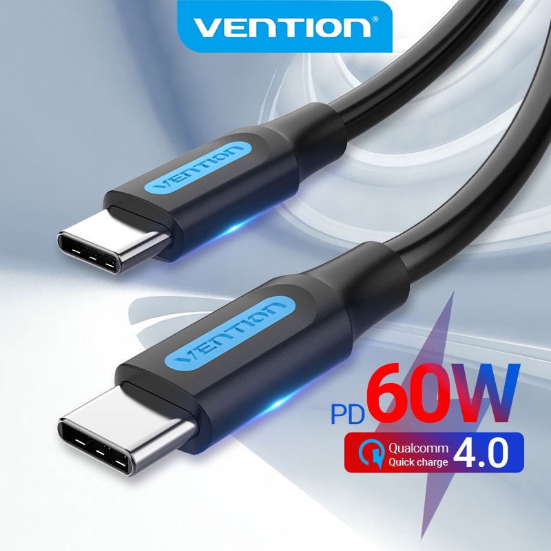 Vention 3A USB C สายชาร์จ สําหรับแล็ปท็อป