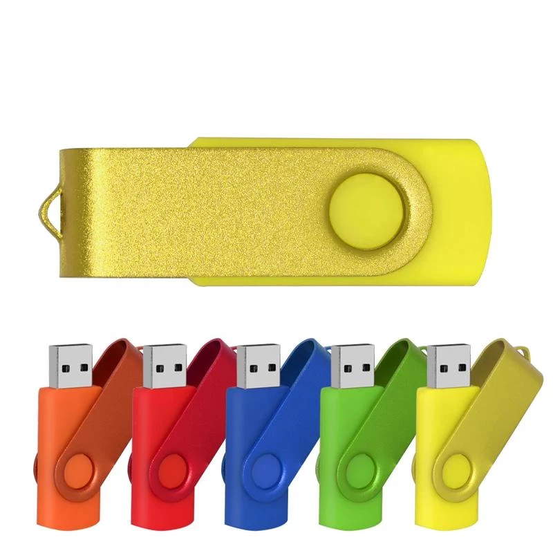 ขายส่ง แฟลชไดรฟ์ USB หมุนได้ ไดรฟ์ปากกา 4GB 8GB 16GB 32GB 64GB แท่ง USB ความเร็วสูง 2. 0 แฟลชไดรฟ์ Pendrive โลโก้ที่กําหนดเอง thumbnail 8
