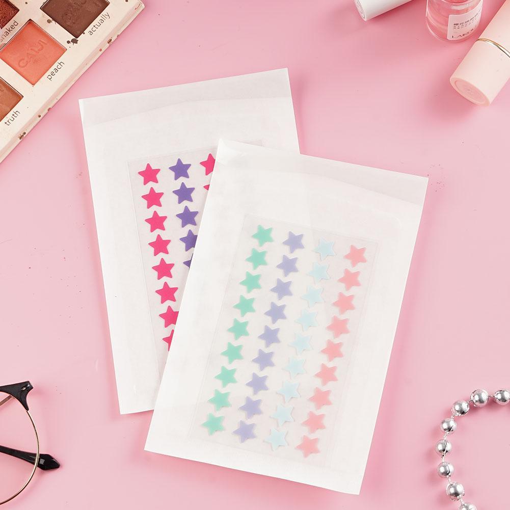 สติกเกอร์แปะสิว รูปดาว ปกปิดสิวเสี้ยน ดูแลผิวหน้า เครื่องมือที่มองไม่เห็น