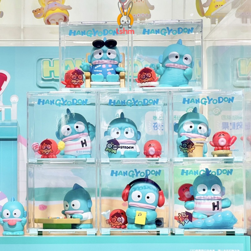 ของแท้ Sanrio กล่องสุ่ม ตุ๊กตาปลาน่ารัก ไร้กังวล เหมาะกับของขวัญ สําหรับผู้หญิง