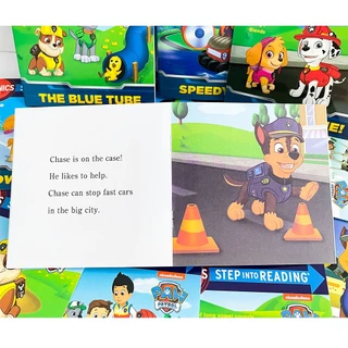 12 Books Set Paw Patrol Phonics Box Set (PAW Patrol) Educational English Picture Book for Kids Baby Bedtime Story Book