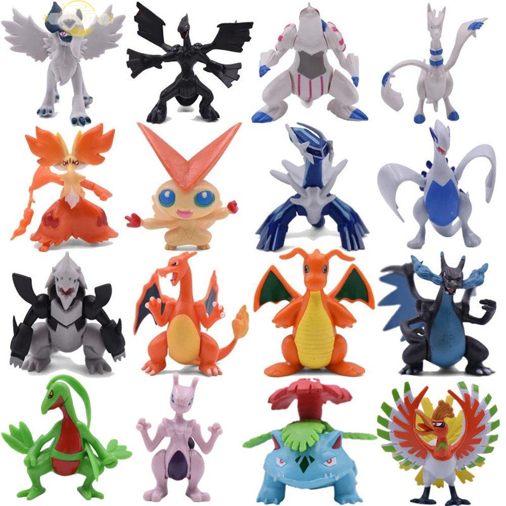 Ivory โมเดลฟิกเกอร์ การ์ตูนโปเกม่อน Mewtwo Charizard 6-8 ซม. ของเล่นสําหรับเด็ก