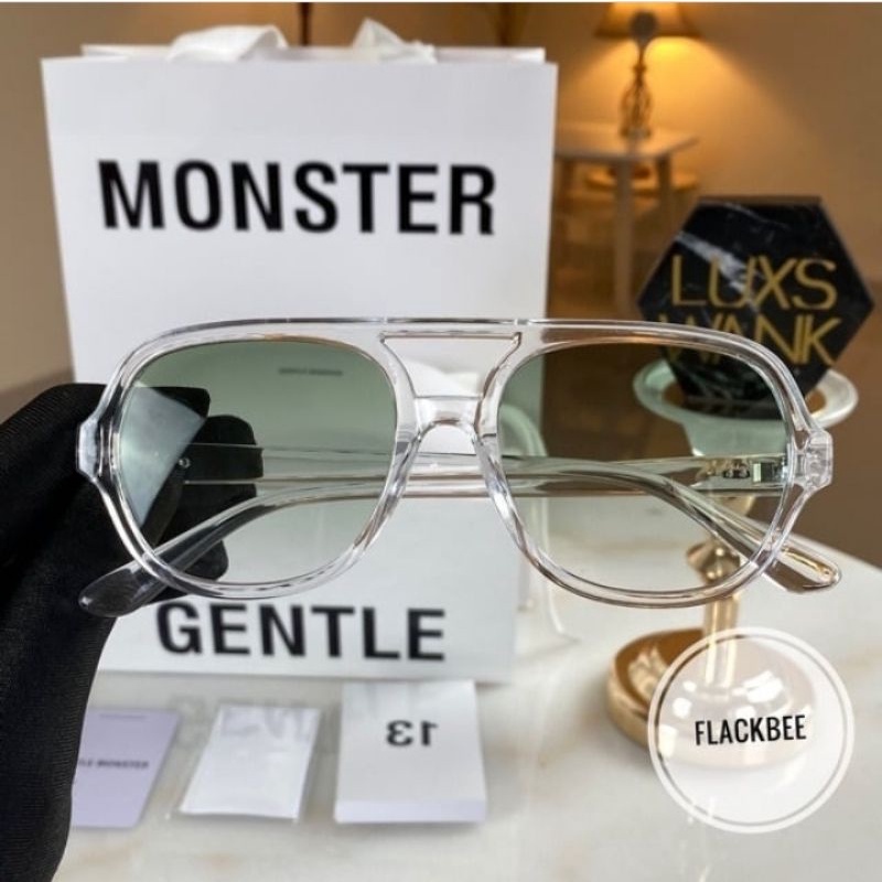 Gentle MONSTER..,, แว่นตากันแดด แฟชั่น Unisex นําเข้า ผู้ชาย ผู้หญิง GM raffi flackbee super TME