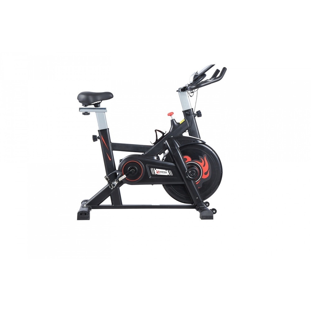shophome468 FORTEM จักรยานนั่งปั่นออกกำลังกาย มีที่วาง Ipad รุ่น NEWMOR
 ขนาด 53x100x110ซม. สีดำ รับประกันของเเท้
