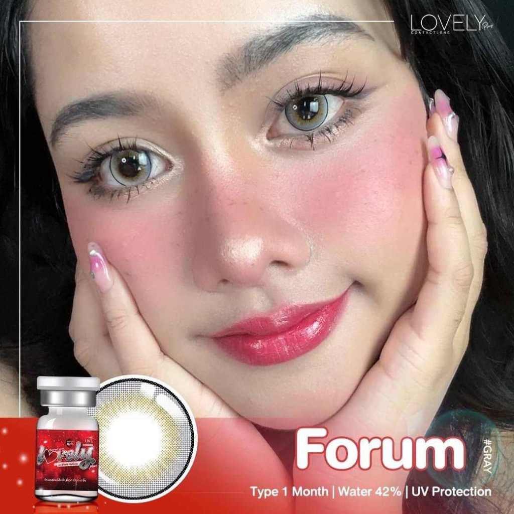 คอนแทคเลนส์ แฟชั่น สายตาปกติ 0.00 forum  .calla dna shimmer ชนิดนิ่ม รายเดือน