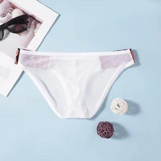 Add Add กางเกงในผู้ชายเขาเว้า กางเกงใน bikini เนื้อผ้าซทรู สวมใส่สบาย ระบายอากาศได้ดี GR3-H035