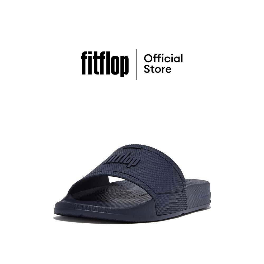 FITFLOP IQUSHION SLIDES รองเท้าแตะผู้หญิง รุ่น EQ3-399 สี MIDNIGHT NAVY