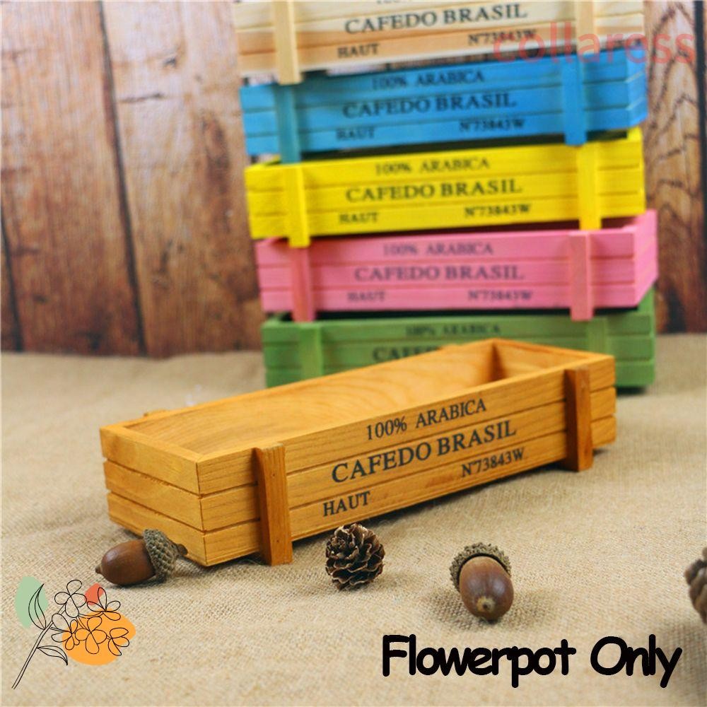 Collaress 1 PC ไม้กระถางดอกไม้เครื่องมือตกแต่งหม้อตกแต่งสวนกล่องฉ่ํา