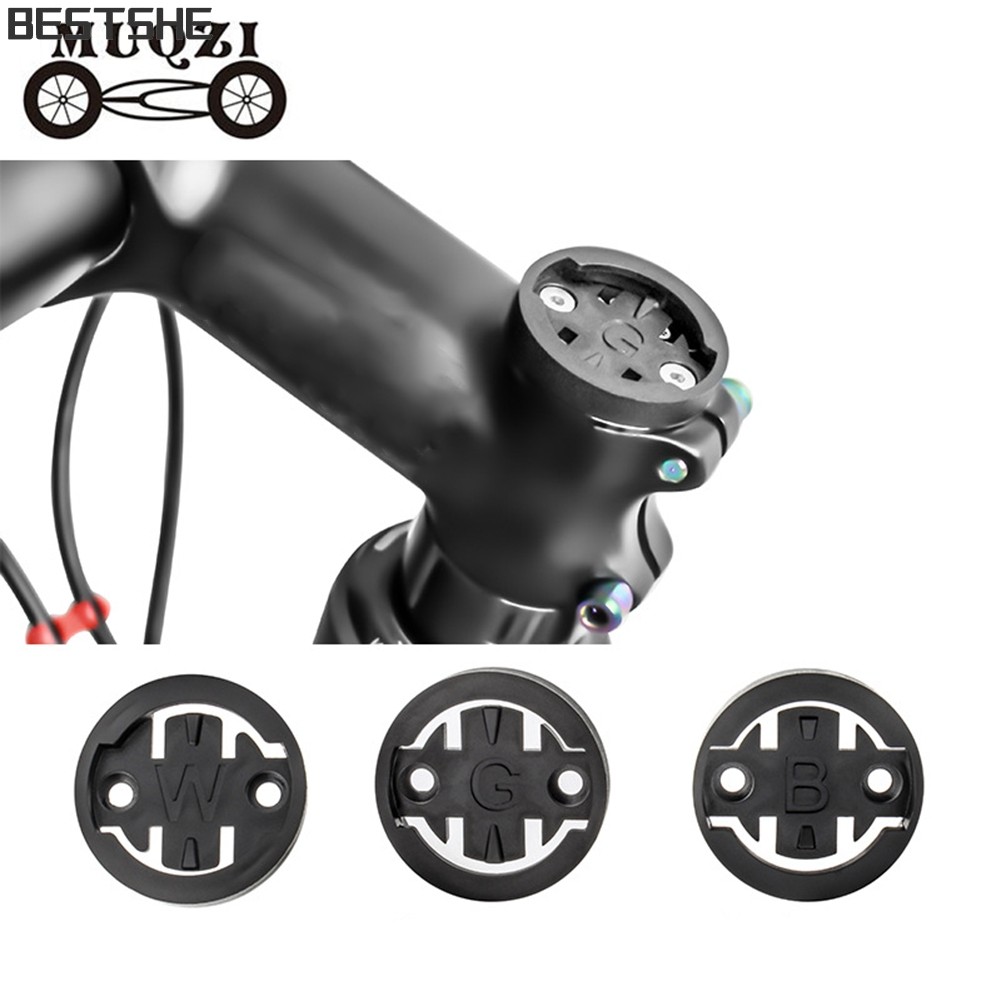 {bestshe} จักรยานคอมพิวเตอร์ Mount Insert Kit นาฬิกาจับเวลา Mount Bracket สําหรับ Garmin สําหรับ Wah