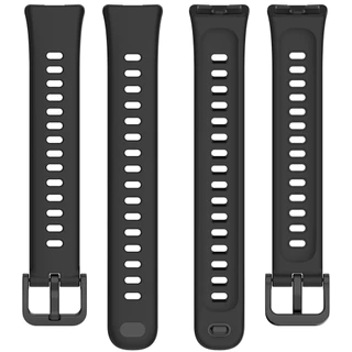 สายยาง for Huawei Band 10 9 8 NFC กีฬาสายรัดข้อมือระบายอากาศนุ่มกีฬาซิลิโคนสร้อยข้อมือสายคล้องคอสายอุปกรณ์เสริม