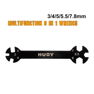 ประแจ 6 In 1 ขนาด3/4/ 5/ 5.5/7/ 8MM เครื่องมือซ่อมรถ arrowmax rc อเนกประสงค์