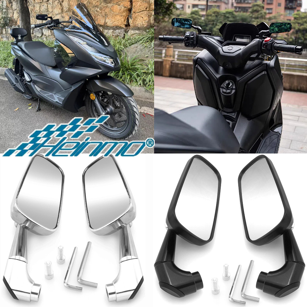 สําหรับ HONDA PCX 160 กระจกมองหลังด้านข้าง YAMAHA XMAX 300 NVX155 กระจกมองหลัง