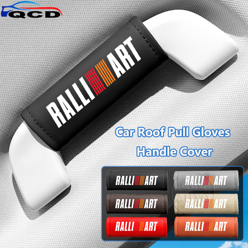Mitsubishi RALLIART รถหนังด้านในหลังคาป้องกัน Anti-Scratch ตกแต่งสําหรับ Xpander Cross Mirage G4 Lancer Outlander Pajero Montero Sport Strada