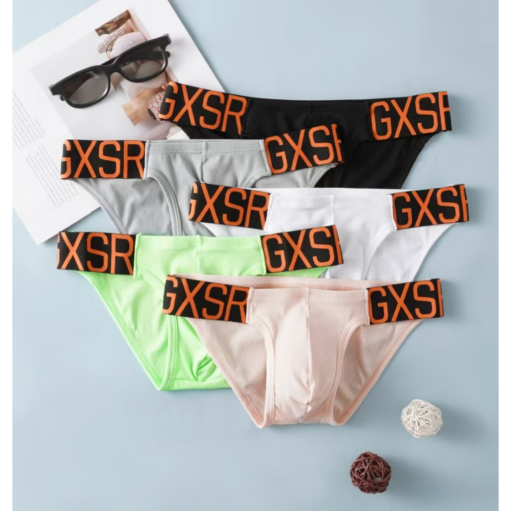 กางเกงในชายbikini ดีไซน์เซ็กซี่ โดดเด่นไม่เหมือนไคร โดนใจคนรักทันทันสมัย เนื้อผ้าฝ้าย ระบายอากาศ ใส่สบาย แฟชั่นนุ่ม