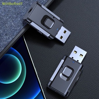 [WillBeRedT] อะแดปเตอร์รับส่งสัญญาณเสียง USB แจ็ค 3.5 มม. Aux ไร้สาย สําหรับรถยนต์ TV PC USB บลูทูธ 5.0 [ใหม่]