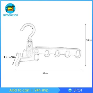 [Almencla1] ราวตากผ้า ขนาดเล็ก พับได้ ประหยัดพื้นที่ สําหรับแขวนเสื้อผ้านักเรียน