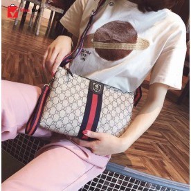 【พร้อมส่ง】miss bag fashion กระเป๋าสะพายข้าง รุ่น dg-huangpai-904