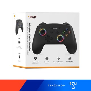 OMELET  Gaming Pro+ Wireless Gaming Controller With USB-C Cable For Switch And PC ( Jet Black )