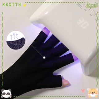 Nextth ถุงมือป้องกันรังสียูวี แบบใช้แล้วทิ้ง สําหรับเครื่องเป่าเล็บ