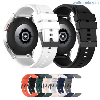 Wu สายนาฬิกาข้อมือซิลิโคน ปลดเร็ว ซักล้างได้ สําหรับ Smart Watch 5 Comfortabl