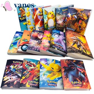 Vanes1 อัลบั้มโฟลเดอร์ ลายการ์ตูนโปเกม่อน ปิกาจู สําหรับเด็ก