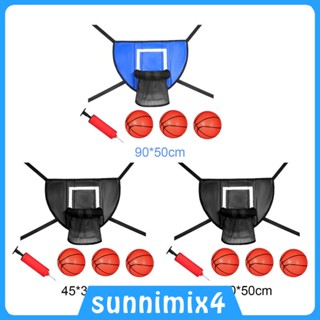 [H2Sports] ห่วงบาสเก็ตบอล ขนาดเล็ก ติดตั้งง่าย อุปกรณ์เสริม สําหรับแทรมโพลีน