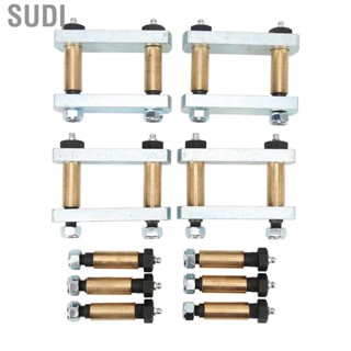 Sudi Heavy Duty Shackle Upgrade Kit 3 1/8in RV Trailer Suspensions Leaf Spring Wearproof Steel High Strength for CRE3000