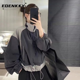 EOENKKY  เสื้อกันหนาว แขนเสื้อยาว แบบสบาย ๆ เกาหลีค่ะ 2023 NEW  รุ่นใหม่ ทันสมัย fashion สวย A26K001 36Z230909