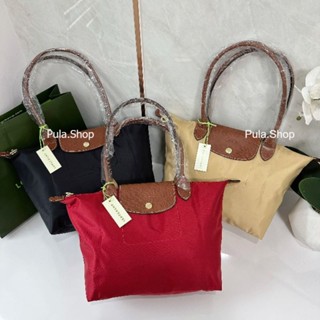 LONG LE PLIAGE ORIGINAL M TOTE BAG กระเป๋าสะพายลองชอม หูยาว 005