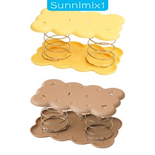 [Sunnimix1] กล่องทิชชู่ แบบสปริง ยกอัตโนมัติ ยืดหยุ่น สําหรับห้องน้ํา รถยนต์