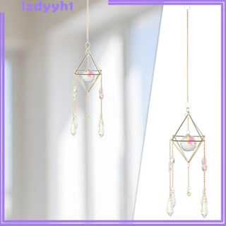 [JoyDIY] ปริซึมคริสตัลใส ทรงเรขาคณิต สําหรับแขวนตกแต่งหน้าต่าง
