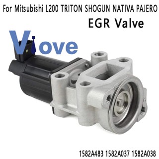 วาล์วท่อไอเสียรถยนต์ EGR สําหรับ Mitsubishi L200 Pajero 1582A483 1582A037 1582A038