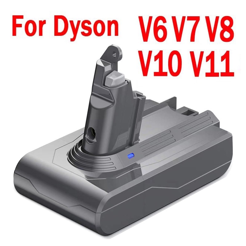 Vacuum Cleaner Battery for Dyson V6 V7 V8 V10 11 Series SV07 SV09 SV10 SV12 DC62 Absolute Fluffy Animal Pro Rechargeable