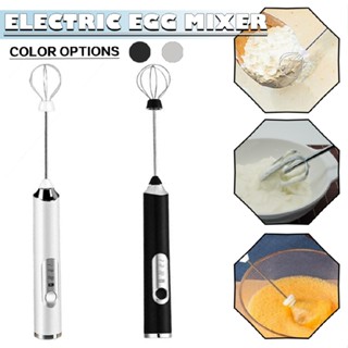 Electric Milk Frother Coffee Whisk Handheld Frappe Latte Hot Chocolate Mixer