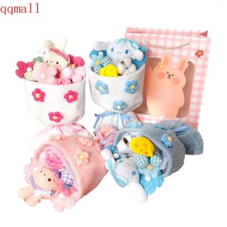 Qqmall ช่อดอกไม้ ตุ๊กตาอนิเมะ Cinnamoroll Kawaii ของขวัญวันเกิด สําหรับเด็ก