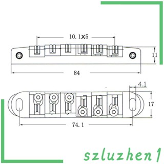 [Szluzhen1] อานสะพานสายกีตาร์ สําหรับเครื่องดนตรีไฟฟ้า LP 1 ชิ้น