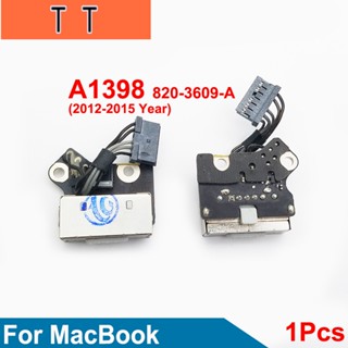 Aocarmo แจ็คพาวเวอร์ DC แบบเปลี่ยน สําหรับ Apple MacBook Pro 15 นิ้ว Retina A1398 2012- 2015 ปี 820-3609-A