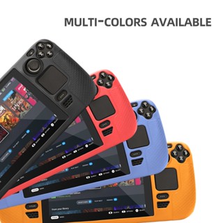 Hifylux เคสซิลิโคน กันลื่น และป้องกันรอยขีดข่วน สําหรับเครื่องเล่นเกม Steam Deck